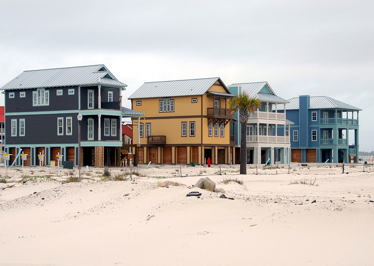 house on a beach